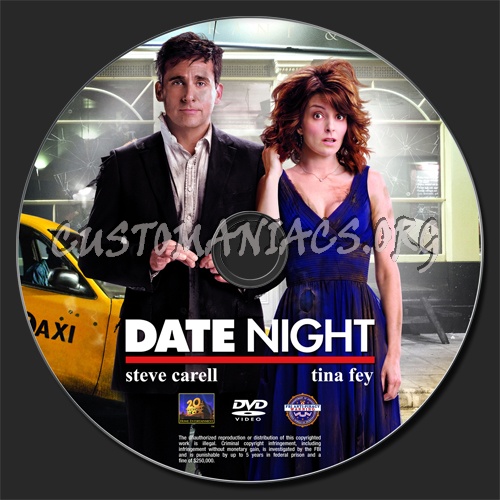 Date Night dvd label