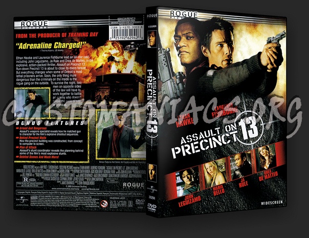 Assault on Precinct 13 dvd cover