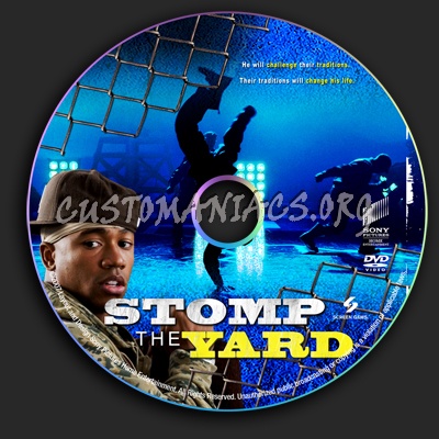Stomp The Yard dvd label