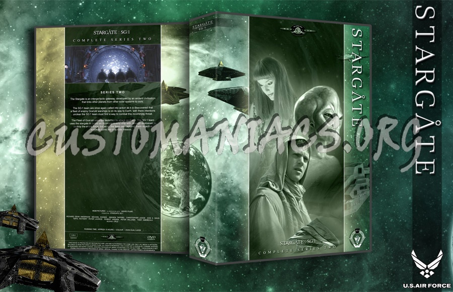 CORRME Stargate 28mm SG1 S2 dvd cover