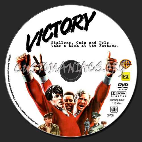 Victory dvd label