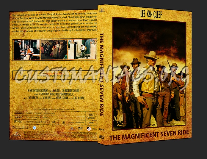 Western Collection - The Magnificent Seven Ride 1972 dvd cover