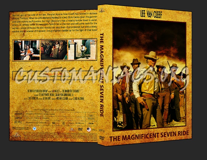 Western Collection - The Magnificent Seven Ride 1972 dvd cover