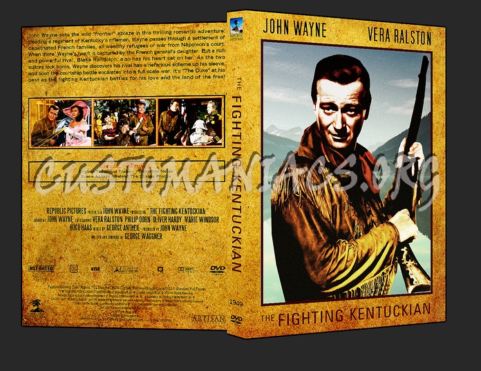 Western Collection - The Fighting Kentuckian 1949 dvd cover