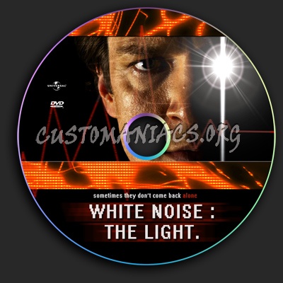 White Noise 2 dvd label
