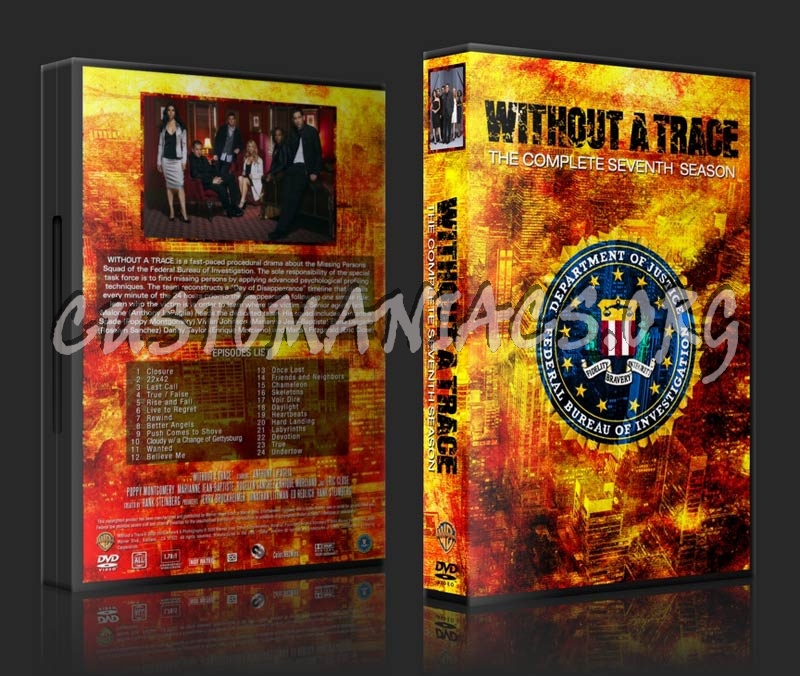 Without a Trace dvd cover