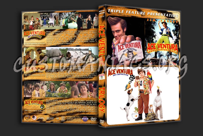 Ace Ventura Trilogy dvd cover