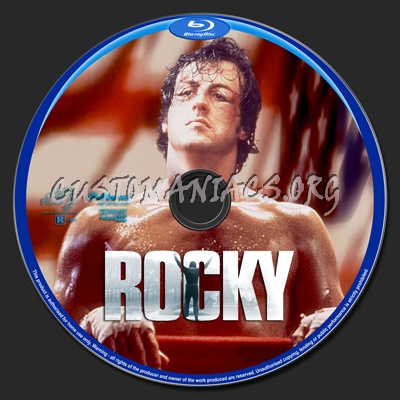 Rocky blu-ray label