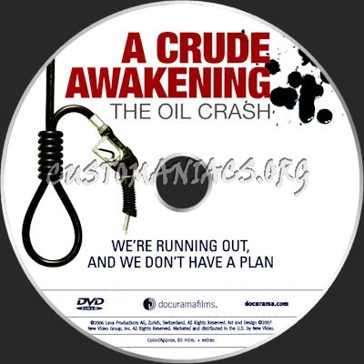 A Crude Awakening dvd label