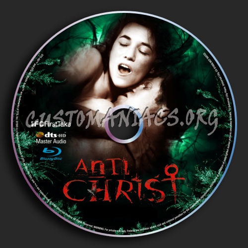 Antichrist blu-ray label