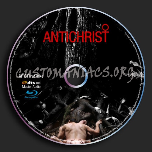 Antichrist blu-ray label