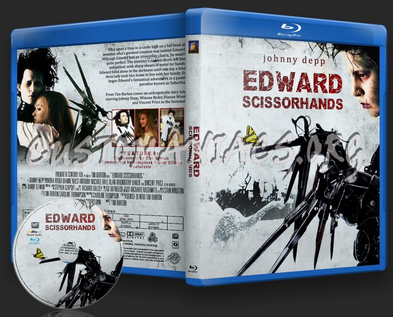 Edward Scissorhands blu-ray cover
