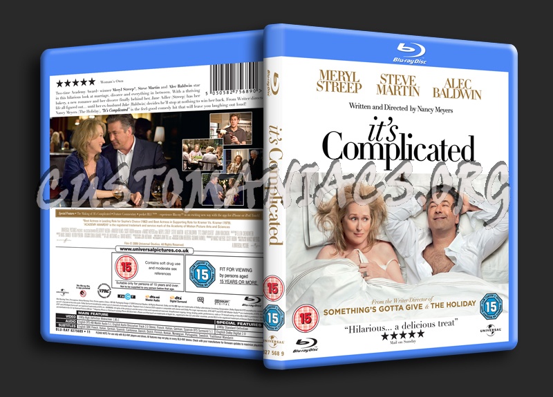 It's Complicated blu-ray cover