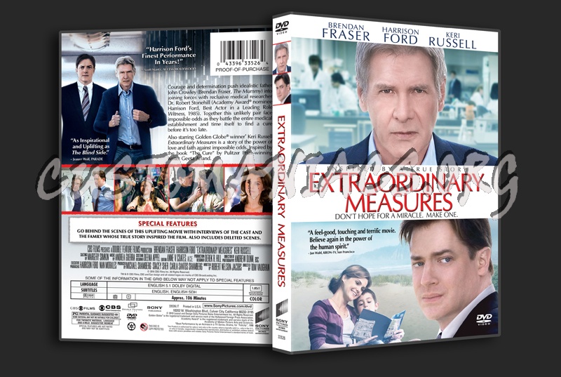 Extraordinary Measures dvd cover