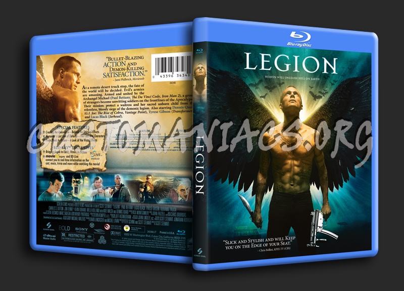 Legion blu-ray cover