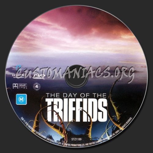 The Day Of The Triffids dvd label