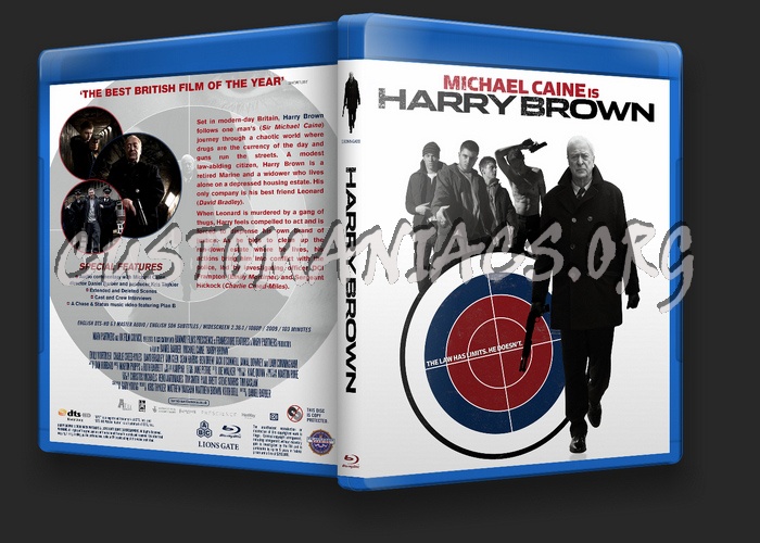 Harry Brown blu-ray cover