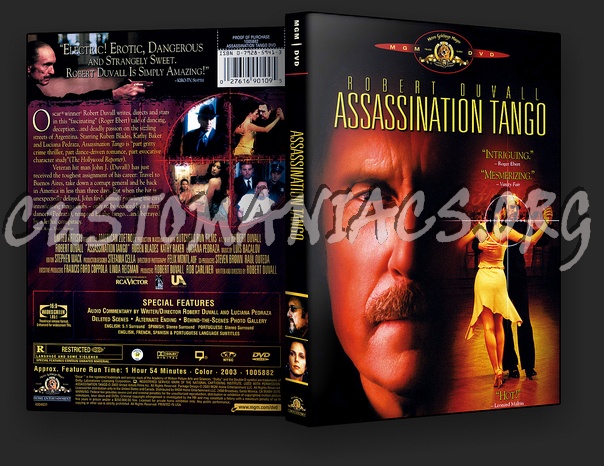 Assassination Tango dvd cover