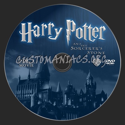 Harry Potter and the Sorcerer's Stone dvd label