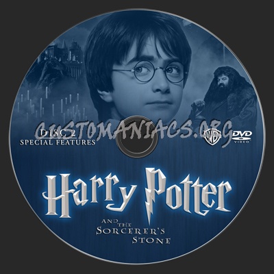 Harry Potter and the Sorcerer's Stone dvd label