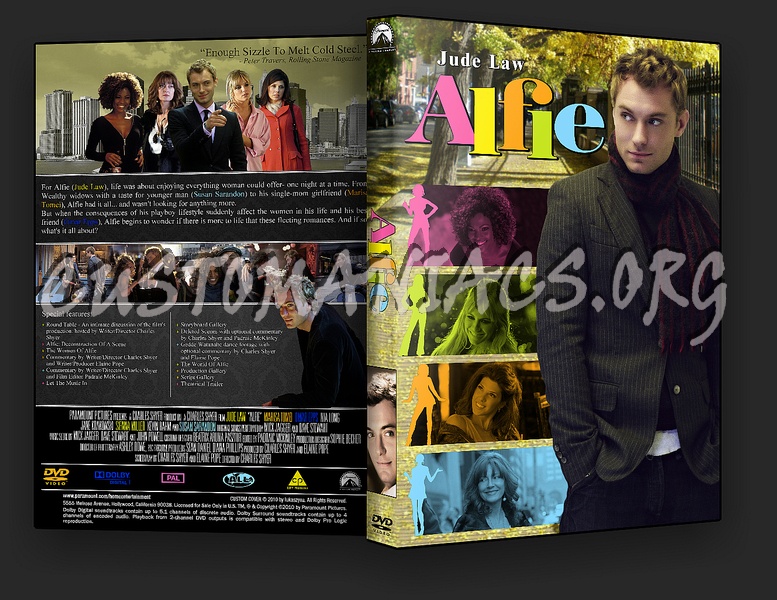 Alfie dvd cover