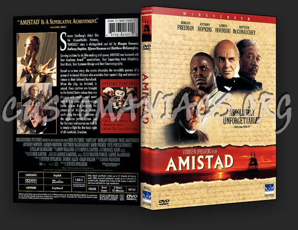 Amistad dvd cover