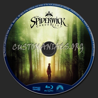 The Spiderwick Chronicles dvd label