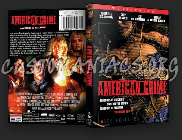 American Crime dvd cover