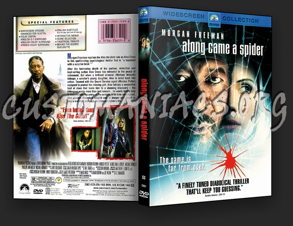 Along Came A Spider dvd cover