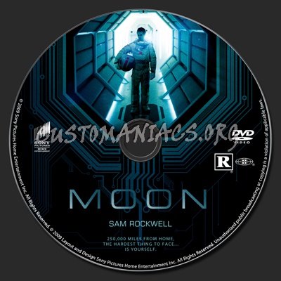 Moon dvd label