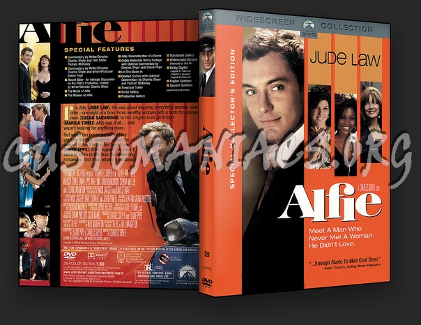 Alfie dvd cover