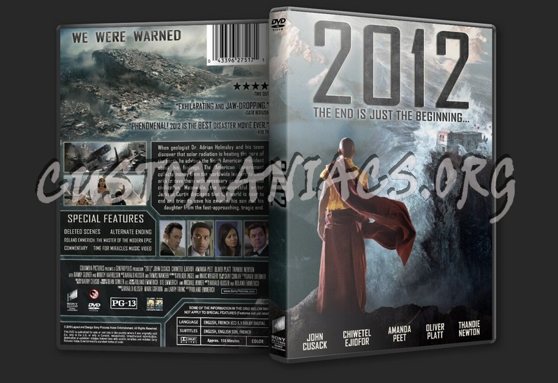 2012 dvd cover