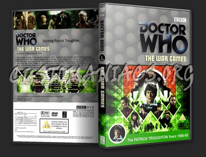 Doctor Who - The War Games dvd cover