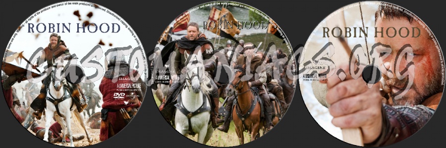 Robin Hood dvd label