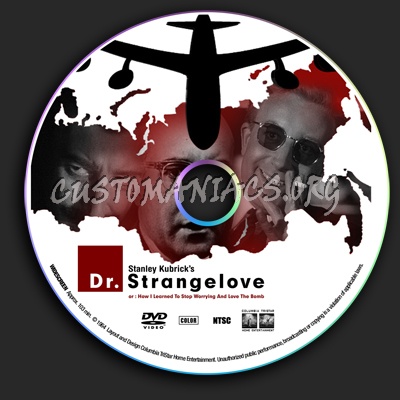 Dr Strangelove dvd label