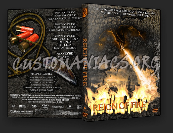 Reign Of Fire dvd cover