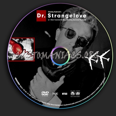 Dr Strangelove dvd label