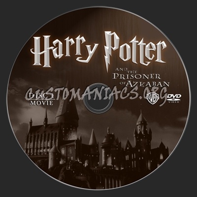 Harry Potter and the Prisoner of Azkaban dvd label