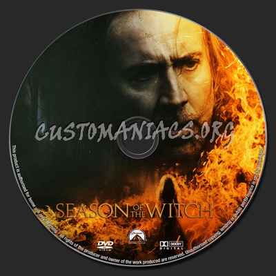 Season of the Witch dvd label