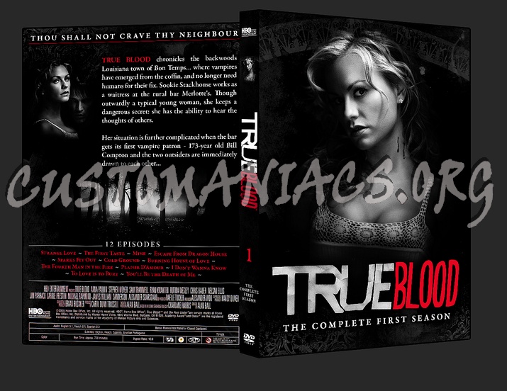 True Blood - Season 1 dvd cover