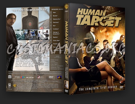 Human Target Season 1 dvd cover