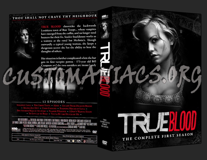 True Blood - Season 1 dvd cover