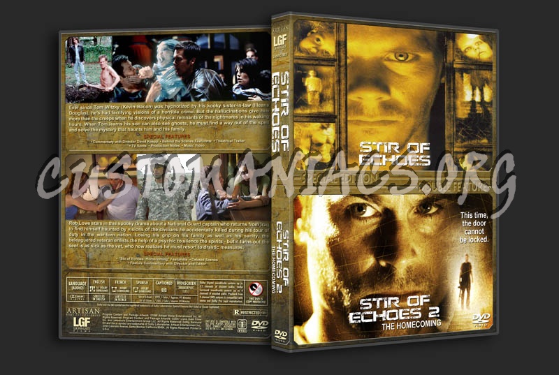 Stir of Echoes 1 & 2 Double Feature dvd cover