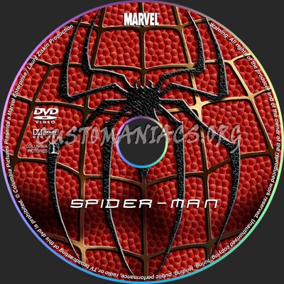 Spiderman dvd cover