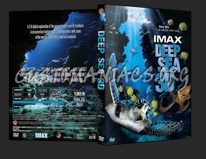 Deep Sea 3D dvd cover