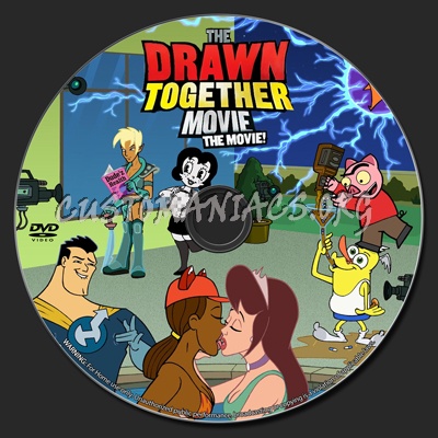 The Drawn Together Movie: The Movie dvd label
