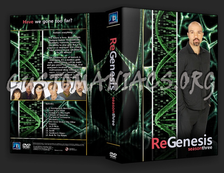 ReGenesis - TV Collection dvd cover