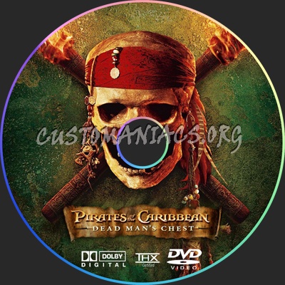 Pirates of the Caribbean 2   Dead Man's Chest dvd label