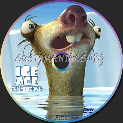 Ice Age 2 dvd label