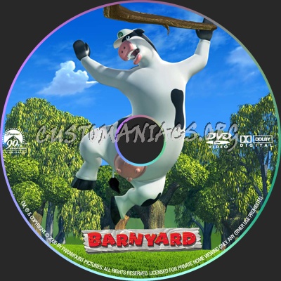 Barnyard dvd label